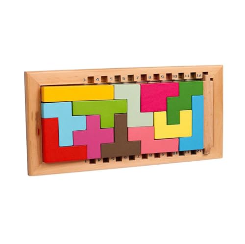 EACHHAHA 3D-Holzpuzzle, leuchtende Farben, geeignet zum Trainieren des logischen Denkens und der praktischen Fähigkeiten, geeignet als Geburtstagsgeschenk für Kinder EACHHAHA 3D-Holzpuzzle, leuchtende Farben, geeignet zum Trainieren des logischen Denkens und der praktischen Fähigkeiten, geeignet als Geburtstagsgeschenk für Kinder von EACHHAHA