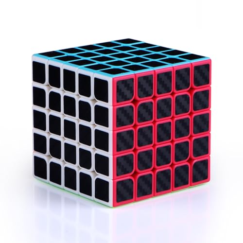 EACHHAHA 5X5 Magic Cube Speed Puzzle-Würfel 5X5 Original Speed Magic Cube, professioneller, rasanter Denksport, glattes 3D-Puzzle-Spielzeug für alle Altersgruppen von EACHHAHA
