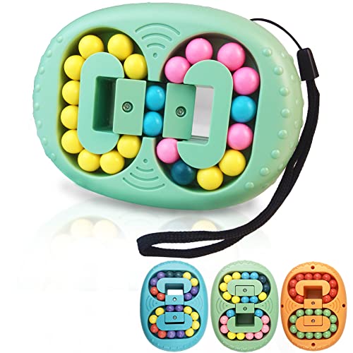 EACHHAHA Magic Bean Rotierender Fingerwürfel,Schultüte Füllung,Fidget Toys,Geschicklichkeitsspiel für Kinder,Verbessern Sie logisches Denken und praktische Fähigkeiten,Geburtstagsgeschenk für Kinder von EACHHAHA