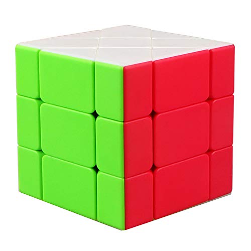 EACHHAHA Shift Edgem Zauberwürfel Speed Cube Magic-Würfel, professioneller, rasanter Denksport, Geeignet für Wettbewerbstraining und Geburtstagsgeschenke（Keine Aufkleber） von EACHHAHA