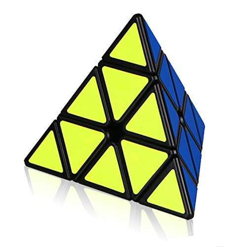 EACHHAHA Pyramide Zauberwürfel,3x3-Speed Cube Pyramid,Professionel,Glatt,Hohe Toleranz,Stahlkugelpositionierung, stabilere Leistung,Geeignet für Wettbewerbstraining und Geburtstagsgeschenke von EACHHAHA