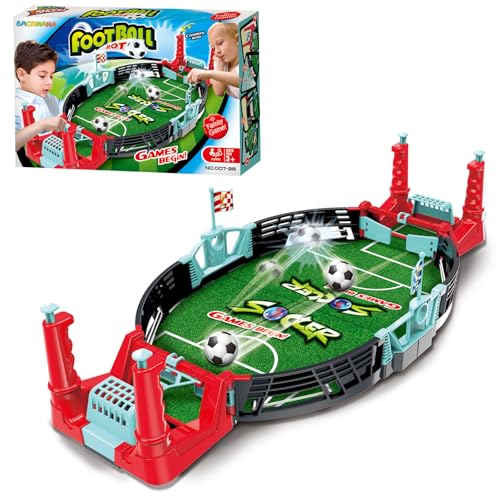 EACHHAHA Fussball Geschenke Jungen,Mini Tischfussball Spiele,Party Tischfußball Interaktive Eltern Kind Brettspiele,Verbessern Sie das Interesse der Kinder am Sport von EACHHAHA