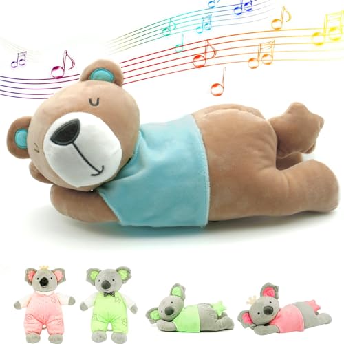 EAQ Spieluhr Baby, Teddybär-Plüschspielzeug, Musikspielzeug für Neugeborene, Geschenke für Babys, Jungen und Mädchen von EAQ