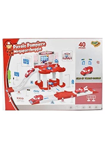 EASY TOYS 8059395897483 MEGA Aufnäher POMPIERI Rennstrecken und Playsets für Spielzeugautos, bunt EASY TOYS 8059395897483 MEGA Aufnäher POMPIERI Rennstrecken und Playsets für Spielzeugautos, bunt von EASY TOYS