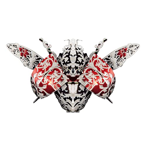 EASYTAB 3D Metallpuzzle Insekten, Lemnia saucica Modell, Steampunk Mechanisches Insekt, 3D Metall Puzzle Erwachsene, Einzigartige, 100Teile von EASYTAB