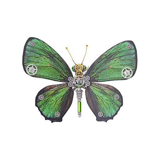 EASYTAB 3D Metallpuzzle Schmetterling, Chrysozephyrus Modell, Steampunk Mechanisches Insekt, 3D Metall Puzzle Erwachsene, Einzigartige, 150Teile von EASYTAB