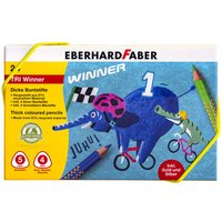 FABER 518424 Farbstift Buntstift TRI Winner 24er Kunststoffbox FABER 518424 Farbstift Buntstift TRI Winner 24er Kunststoffbox von EBERHARD FABER
