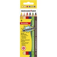 FABER 518706 Buntstift BIG Winner 6er Etui FABER 518706 Buntstift BIG Winner 6er Etui von EBERHARD FABER