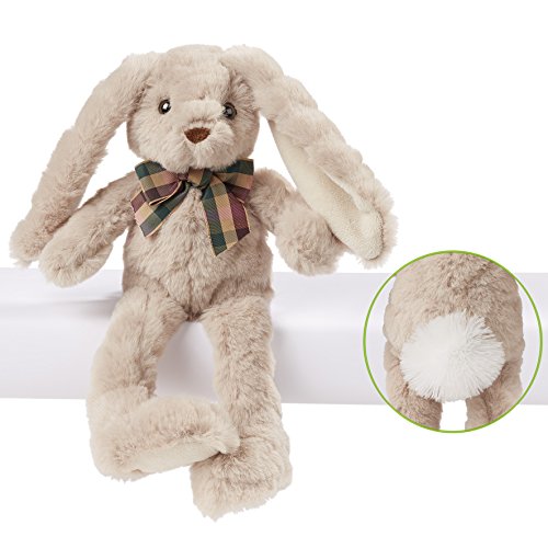 EBO 30112 - Kuschelhase mit Schlenkerbeinen, ca. 25 cm, beige von EBO Plüschtiere