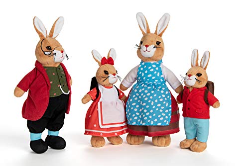 EBO 30122 - "Die Häschenschule-Set, Hans und Gretel, je 18cm, Lehrer und Mutter je 25 cm EBO 30122 - "Die Häschenschule-Set, Hans und Gretel, je 18cm, Lehrer und Mutter je 25 cm von EBO Plüschtiere