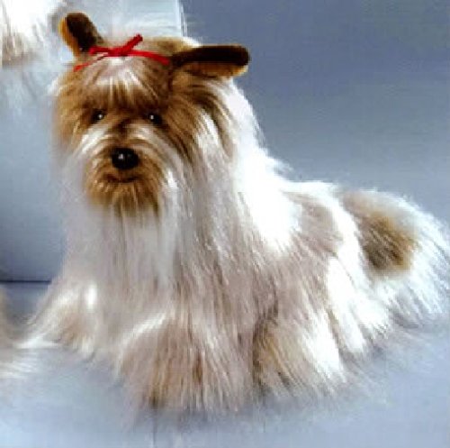EBO 48827 - Hund Yorkshire Terrier 27 cm braun von EBO Plüschtiere