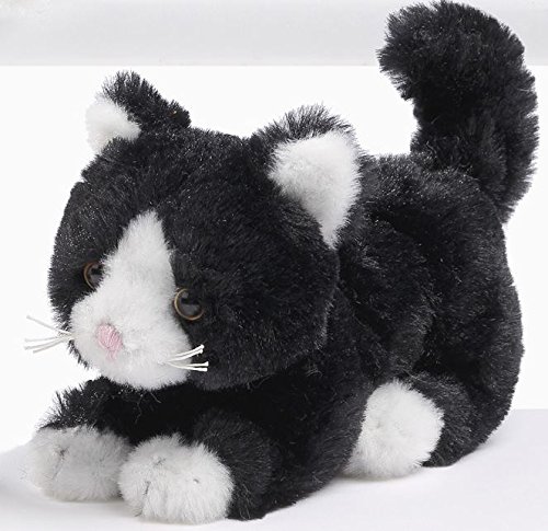 EBO 50058 - Kätzchen, 14 cm, schwarz weiß, Softplüsch EBO 50058 - Kätzchen, 14 cm, schwarz weiß, Softplüsch von EBO Plüschtiere