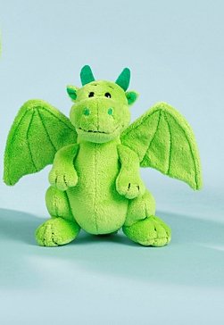 EBO 66014 - Drache, 14cm, leuchtendgrüner Softvelour EBO 66014 - Drache, 14cm, leuchtendgrüner Softvelour von EBO Plüschtiere