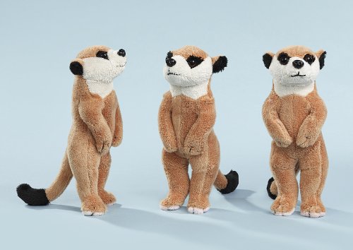 EBO 60062 - Erdmännchen, 12 cm aufrecht stehend, hellbraun EBO 60062 - Erdmännchen, 12 cm aufrecht stehend, hellbraun von EBO Plüschtiere