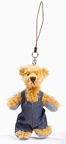 EBO Plüschtiere 29502 - Jeany-Bär mit Aufhänger, Jeanslatzhose, 10 cm EBO Plüschtiere 29502 - Jeany-Bär mit Aufhänger, Jeanslatzhose, 10 cm von EBO Plüschtiere