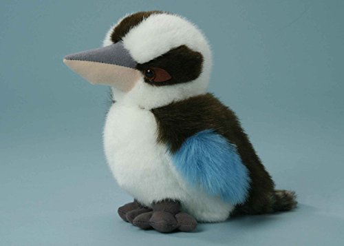 Kookaburra schwarz-weiß-blau 22 cm Kookaburra schwarz-weiß-blau 22 cm von EBO Plüschtiere