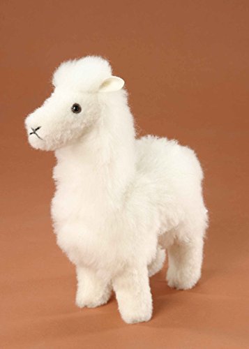 Woll-Lama naturweiß 20 cm Woll-Lama naturweiß 20 cm von EBO Plüschtiere