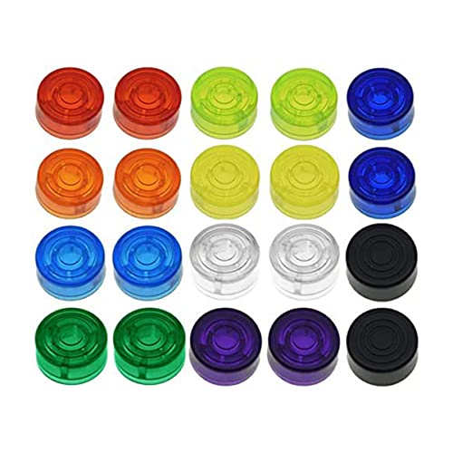 EBOOBA 20Pcs Pedal Effektpedal Kappe Gitarre Effektpedal Pedal Topper von EBOOBA