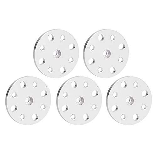 EBTOOLS 5pcs Aluminium -Legierungs -Servohorn für Robotik, Leichte Hub mit Hoher Festigkeit mit M4 Gewindelöchern und 24 Zahnspline EBTOOLS 5pcs Aluminium -Legierungs -Servohorn für Robotik, Leichte Hub mit Hoher Festigkeit mit M4 Gewindelöchern und 24 Zahnspline von EBTOOLS