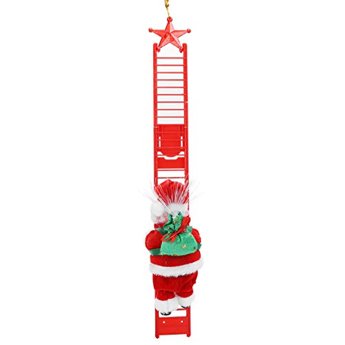 EBTOOLS Elektrische Animation S Claus Clim Ladder Toy - Festliche Weihnachtshome -Dekoration und Familie EBTOOLS Elektrische Animation S Claus Clim Ladder Toy - Festliche Weihnachtshome -Dekoration und Familie von EBTOOLS