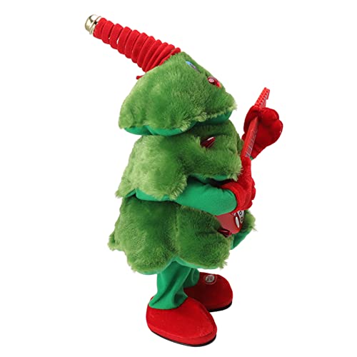 EBTOOLS Elektrisches Gesang Tanzt P Weihnachtsbaumspielzeug mit 8 Liedern und Lichter für Urlaubsspaß (Gitarren-Weihnachtsbaum) von EBTOOLS