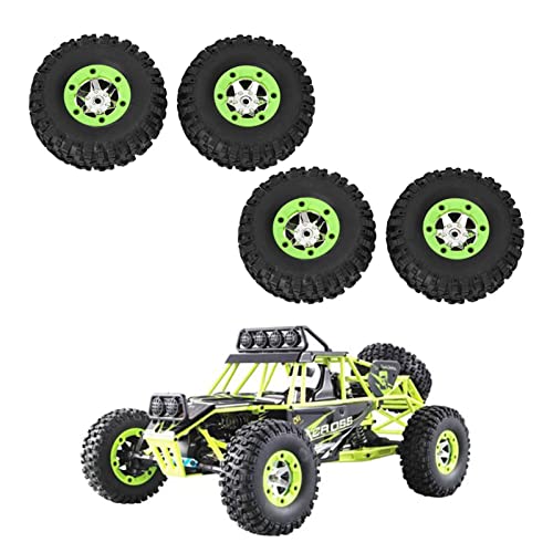 EBTOOLS Hochleistungs- /12 RC -Autoreifen für Wltoys 2428 & 2423 LE, Stable und Stylish (Vier Sätze linker und rechter Reifen) von EBTOOLS