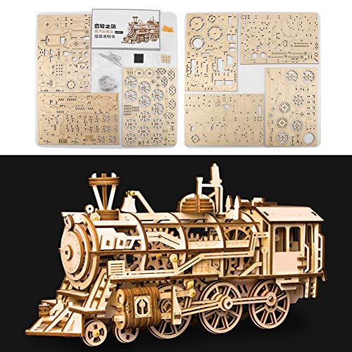 EBTOOLS Holzpuzzle DIY Assembly Craft Kit - Bildungsmechanisches Puzzle -Modell für und Erwachsene, Ideale und Wohnkultur EBTOOLS Holzpuzzle DIY Assembly Craft Kit - Bildungsmechanisches Puzzle -Modell für und Erwachsene, Ideale und Wohnkultur von EBTOOLS