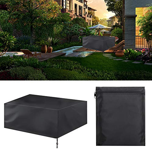 EBTOOLS Outdoor Garden Oxford Stofftisch und Stuhl Cover Sun Shade Protector für Verschiedene Größen (242*162*100) von EBTOOLS