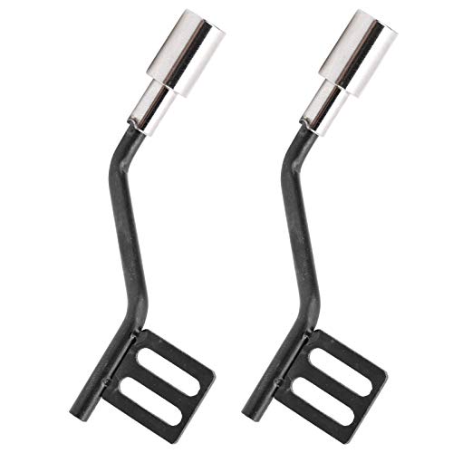 EBTOOLS Paar Metallrohrzubehör für RC -Autos, Kompatibel mit Axial SCX10 &, Simulations -Upgrade von EBTOOLS