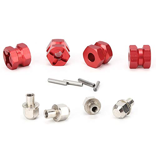 EBTOOLS RC 2mm Hex Wheel Wheel Hub Metal Adapter für HSP Redcat Fernbedienung WLER ​​- Verbesserte Stabilität & Ililität (Länge 15 mm) von EBTOOLS