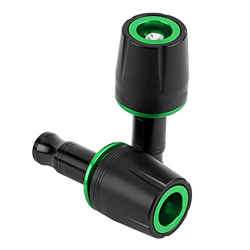 EBTOOLS Universal Crash Slider Frame Protectors für Große Verschiebungsmotorräder - Aluminium CNC für Z125, MT09, CBR & More Gemacht (Green) von EBTOOLS