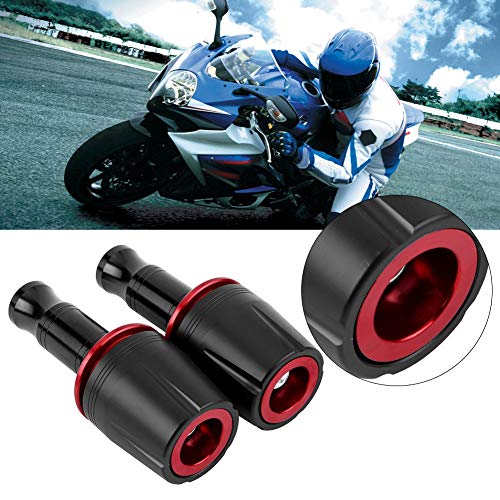 EBTOOLS Universal Crash Slider Frame Protectors für Große Verschiebungsmotorräder - Aluminium CNC für Z125, MT09, CBR & More Gemacht (Rot) von EBTOOLS