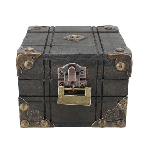 EBTOOLS Vintage -Holzschmuckschachtel mit Schloss - Elegante Lagerung für Armbänder, Ohrringe und Broschen Frauen Frauen EBTOOLS Vintage -Holzschmuckschachtel mit Schloss - Elegante Lagerung für Armbänder, Ohrringe und Broschen Frauen Frauen von EBTOOLS