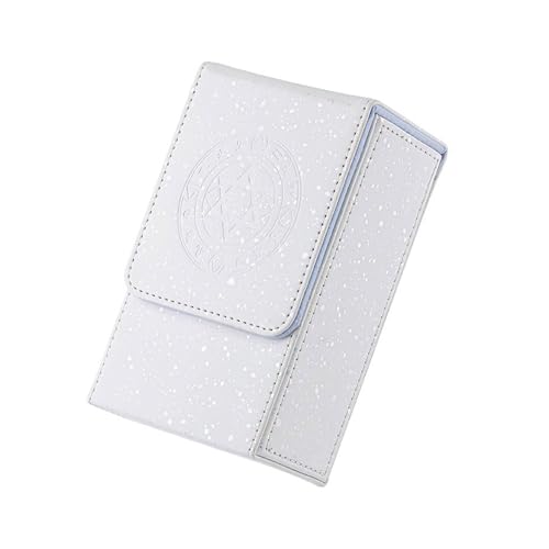 ECMQS Elegante Tarotkartenhalter Wasserdicht Und Tragbare Features Tarot Karten Aufbewahrungsbox Für Reisebriefung Enthusiasten von ECMQS
