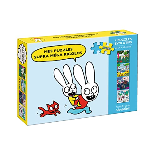 MES Puzzles Supra Mega Lustig: (4 Puzzles mitwachsen) von ECOLE DES LOISIRS
