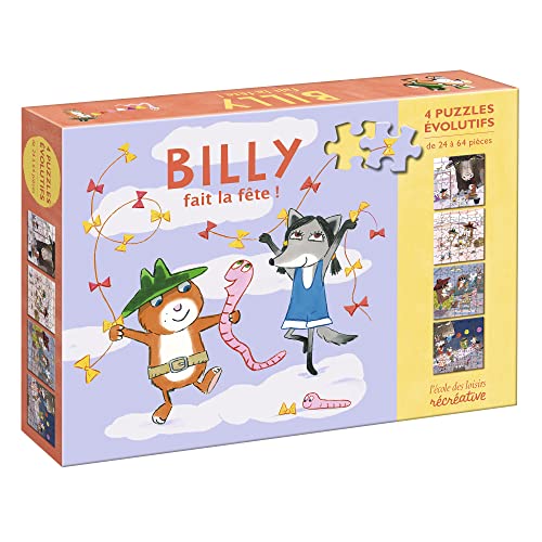 ECOLE DES LOISIRS - 4 erweiterbare Puzzles, 3127020502622 von ECOLE DES LOISIRS