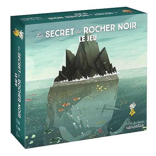 ECOLE DES LOISIRS Secret du Rocher Noir-le jeu Das Geheimnis des schwarzen Felsens von ECOLE DES LOISIRS