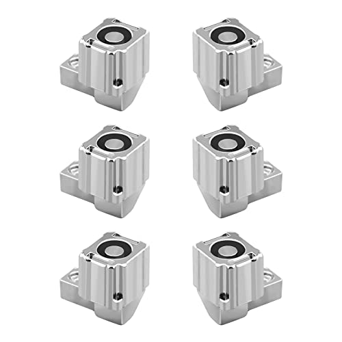 ECSiNG 3 Paare Controller Schlossriegel Lock Schnallen aus Metall Links Rechts Halterung Ersatz Kompatibel mit Nintendo Switch Kompatibel mit Joy-Con Griffe von ECSiNG