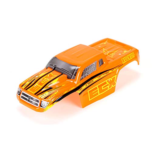 ECX 1/18 Painted Body Set, Orange/Yellow: 4WD Ruckus ECX 1/18 Painted Body Set, Orange/Yellow: 4WD Ruckus von ECX