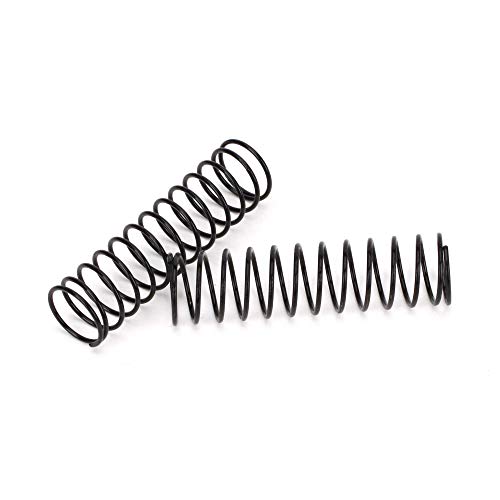 Front Spring Black, Medium (2): All 1/10 2WD von ECX