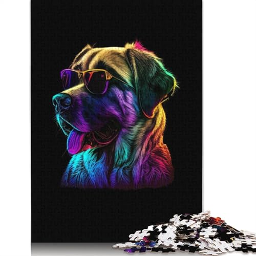 Anatolischer Schäferhund-Puzzle, herausfordernde und knifflige Puzzles für Erwachsene und Jugendliche, 1000 Teile (75 x 50 cm) von ECXASD