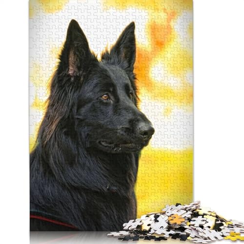 Belgischer Schäferhund, 520-teiliges Puzzle, interessanter Stressabbau, Beste Puzzles für Kinder ab 12 Jahren, 520 Teile (52 x 38 cm) von ECXASD