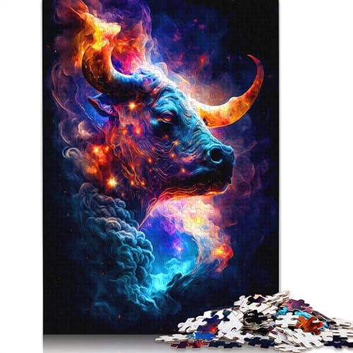 Buffalo Puzzle, interessantes Stressabbau-Puzzle, Beste Puzzles für Kinder ab 12 Jahren, 1000 Teile (75 x 50 cm) von ECXASD