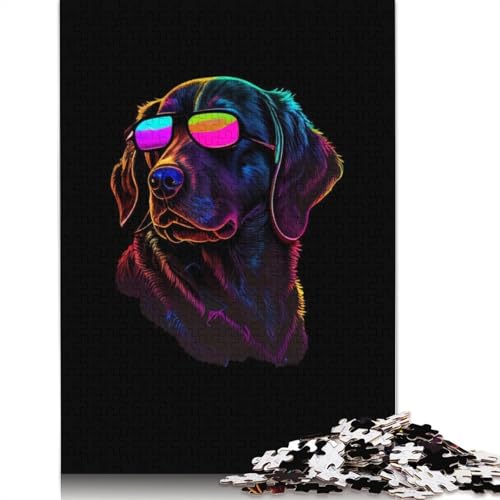 Chesapeake Bay Retriever-Puzzles für Erwachsene ab 18 Jahren. Upe Lernspiele, Puzzle für Erwachsene und Kinder, 520 Teile (52 x 38 cm) von ECXASD