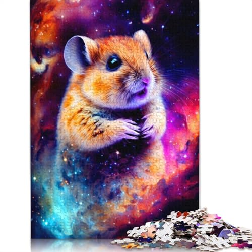 Chinchilla-Puzzles für Erwachsene, Spielzeug, Lernspiel, schwierige Puzzles für Kinder ab 12 Jahren, 520 Teile (52 x 38 cm) von ECXASD