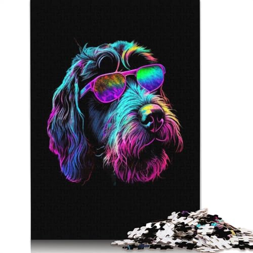 Deutsch Drahthaar Puzzle für Erwachsene, Premium-100% Recycling-Brett, schwierige Puzzles für Kinder ab 12 Jahren, 520 Teile (52 x 38 cm) von ECXASD