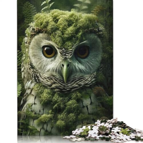 Forest Guardian Puzzle für Erwachsene, Premium-Puzzle aus 100% recyceltem Brett, schwierige Puzzles für Kinder ab 12 Jahren, 1000 Teile (75 x 50 cm) von ECXASD