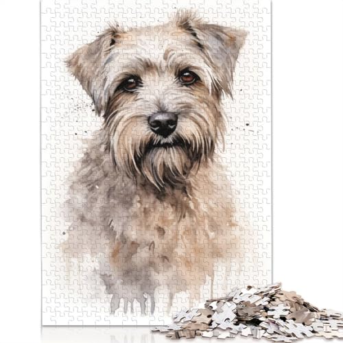 Gleen of Imaal Puzzles, farbenfrohe und Coole Puzzles für Kinder ab 12 Jahren, 1000 Teile (75 x 50 cm) von ECXASD