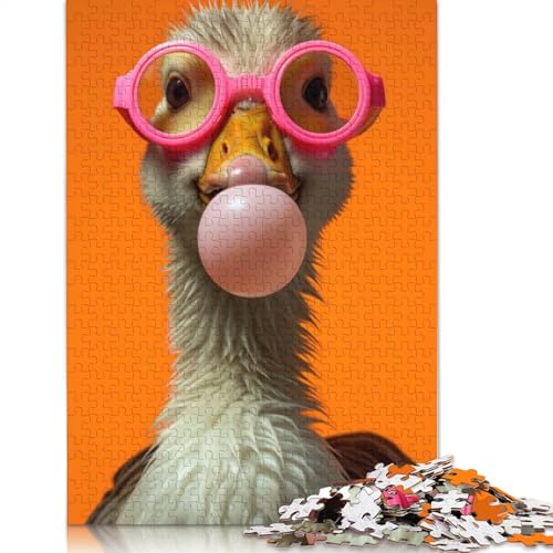 Goose Bubblegum, 520-teiliges Puzzle für Erwachsene, Lernspiel, Puzzlespiele für Erwachsene für Jungen oder Mädchen, 520 Teile (52 x 38 cm) von ECXASD