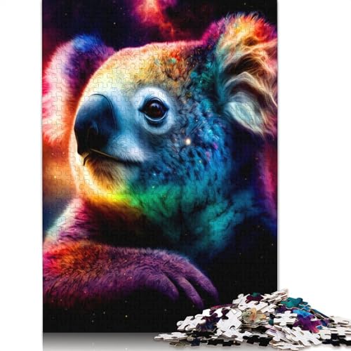 Koala-Puzzle, interessantes Stressabbau-Puzzle, Beste Puzzles für Kinder ab 12 Jahren, 1000 Teile (75 x 50 cm) von ECXASD